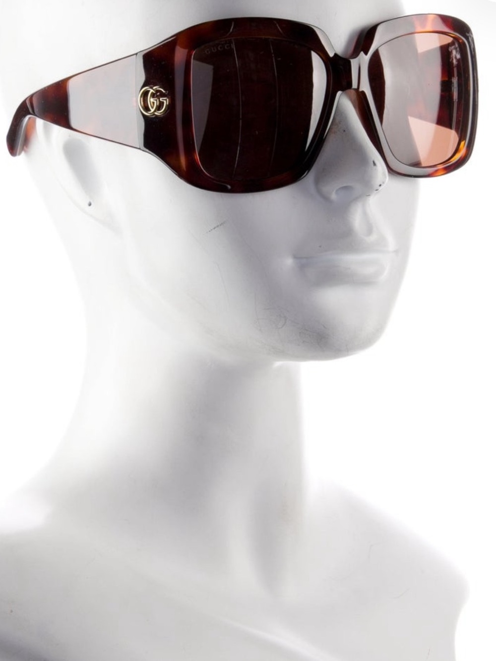 Gucci Women's Tortoiseshell Sunglasses - Brown